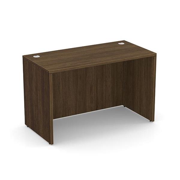 Performance Classic PL104 24x48 DESK SHELL- MODERN WALNUT