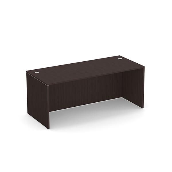 Performance Classic PL105 30"X72" DESK SHELL - ESPRESSO