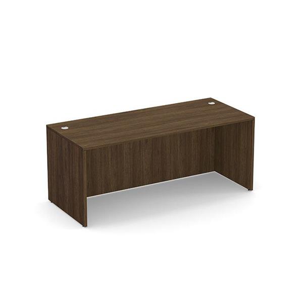 Performance Classic PL105 30"X72" DESK SHELL - MODERN WALNUT