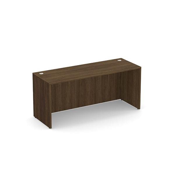 Performance Classic PL111 24x66 CREDENZA SHELL- MODERN WALNUT