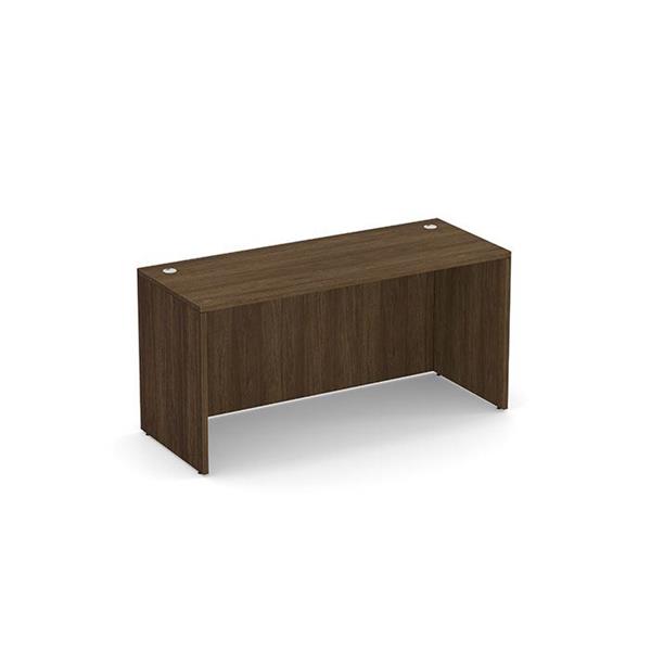 Performance Classic PL129 24x60 CREDENZA SHELL- MODERN WALNUT