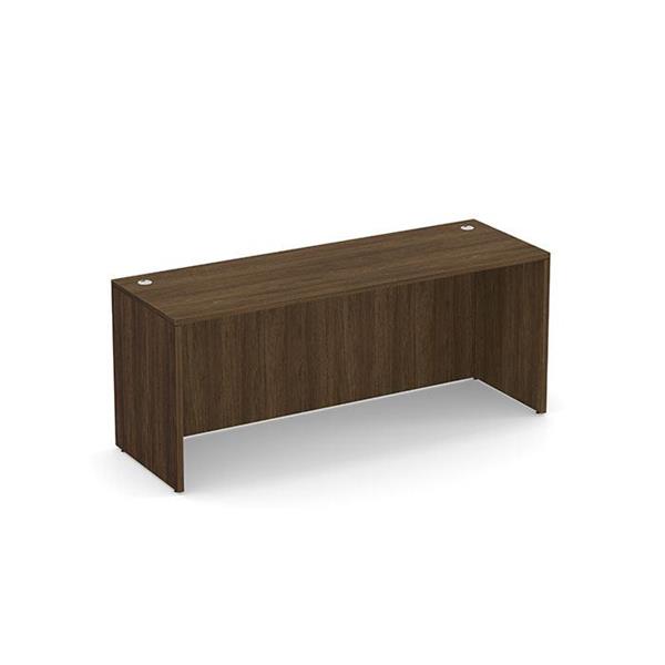 Performance Classic PL143 24X71 CREDENZA SHELL- MODERN WALNUT