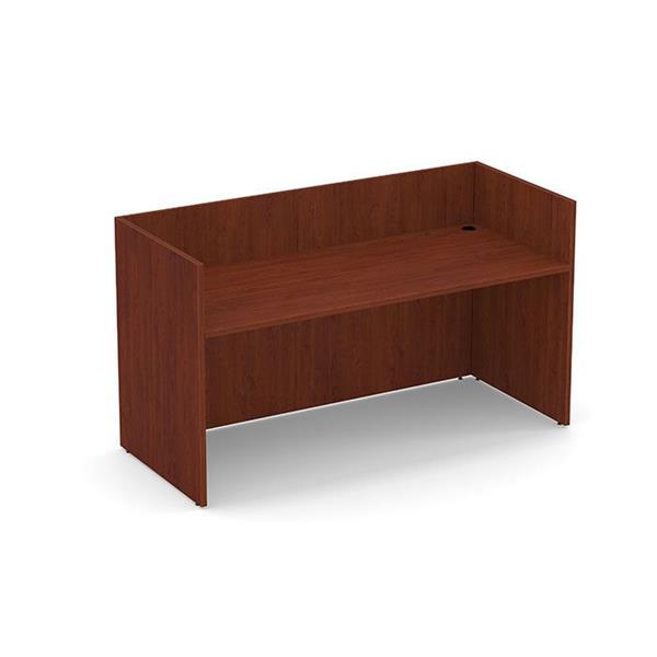 Performance Classic PL169NTT GALLERY DESK- NO TRANSACTION TOP- CHERRY