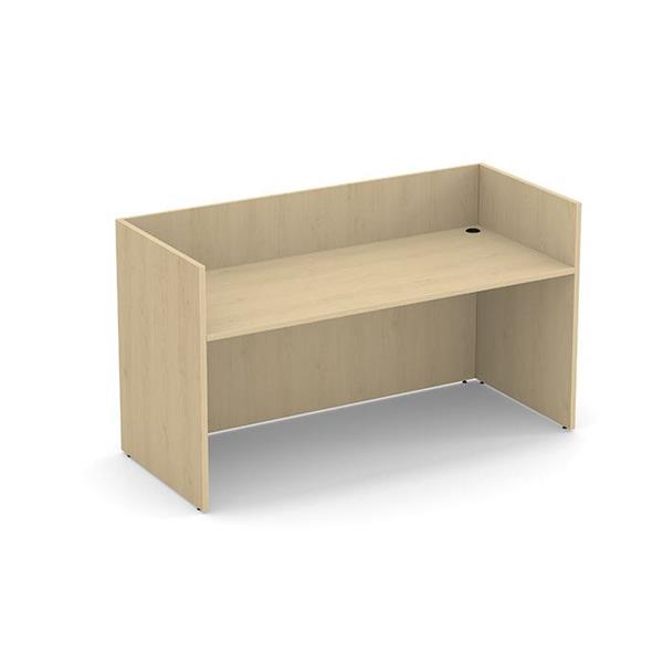 Performance Classic PL169NTT GALLERY DESK- NO TRANSACTION TOP- MAPLE