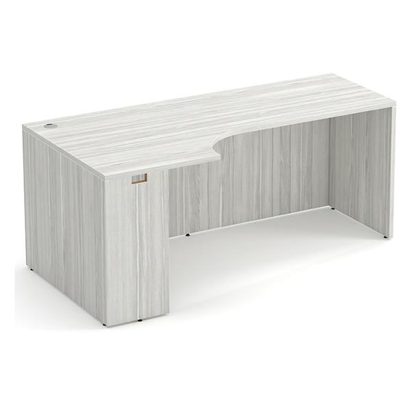 Performance Classic PL182L 71" PORKCHOP CREDENZA-LEFT- SILVER BIRCH