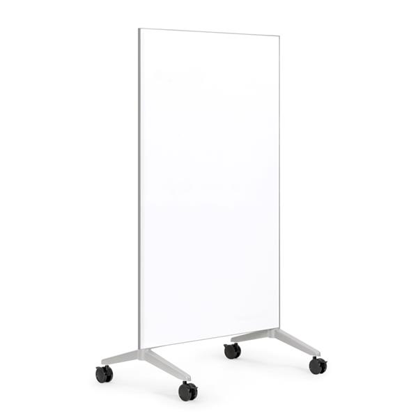 Mobile Magnetic Glass White Board