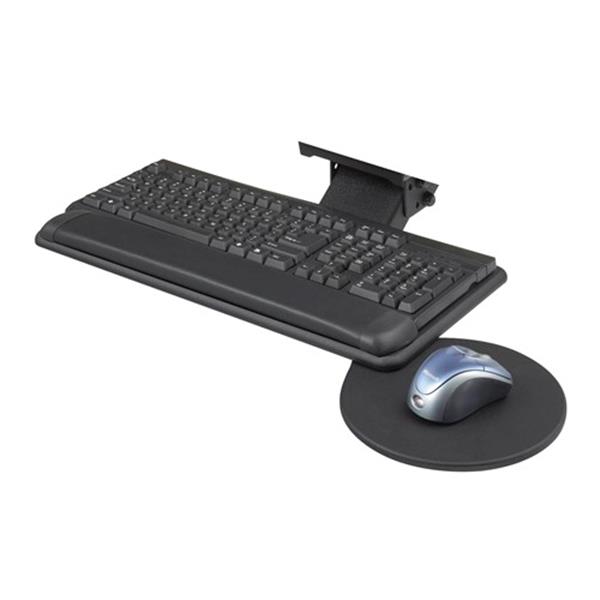Adjustable Keyboard Platform With Swivel Mouse Tray