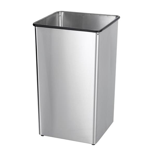 Stainless Steel 36-Gallon Receptacle Base