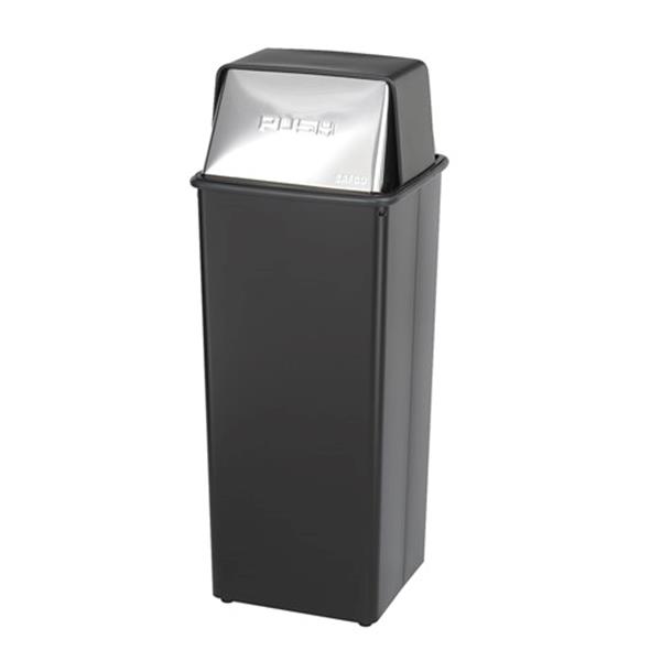 Reflections By Safco® Push Top Receptacle, 21-Gallon